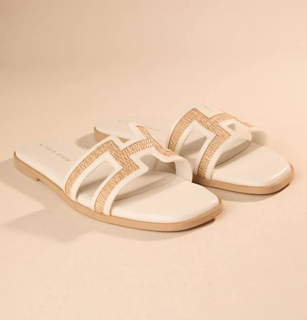 shoes Altar'd State Enid Raffia Sandals Altar'd State $44