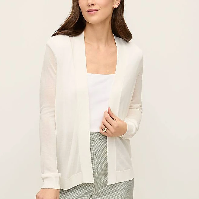 outerwear Ann Taylor Women's Lightweight Open Cardigan Ann Taylor $35.44