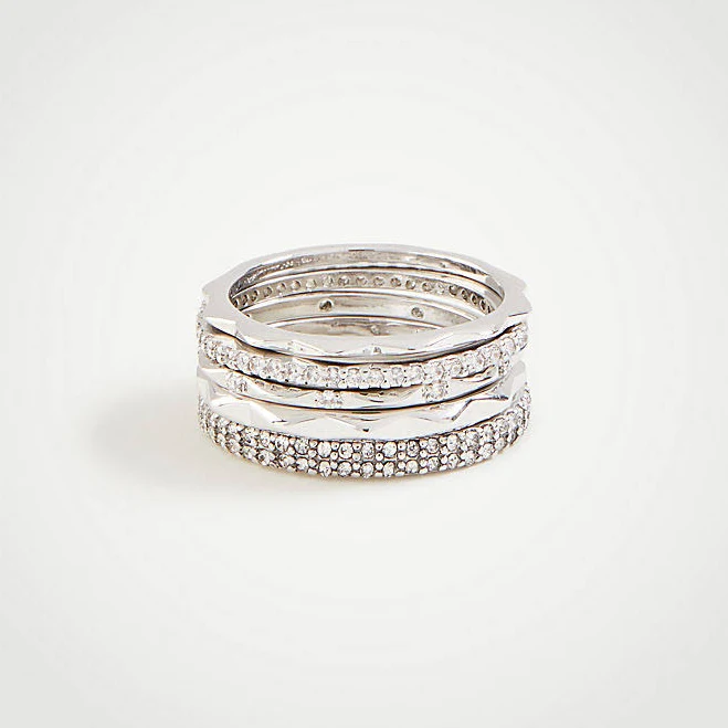 accessory Ann Taylor Women's Stackable Ring Set Ann Taylor $25.24