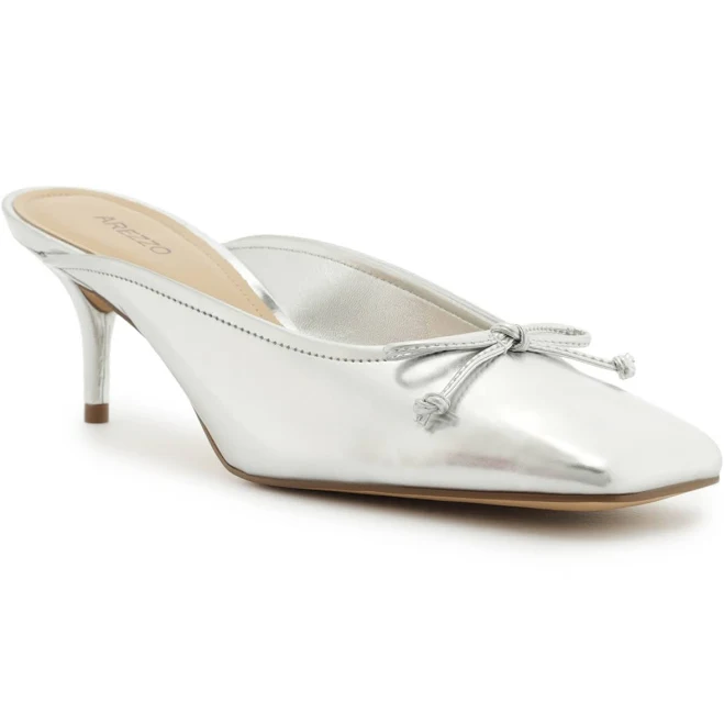 shoes Arezzo Women's Jordyn Low Stiletto Mule Macy's $99