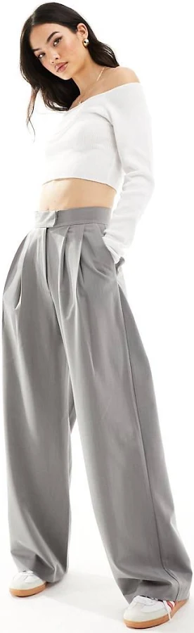pants ASOS Tailored Wide Leg Pleat Pants ASOS $32.25