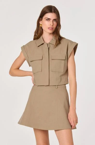 crop top Astr The Label Women's Cairn Cropped Vest ASTR the Label $119