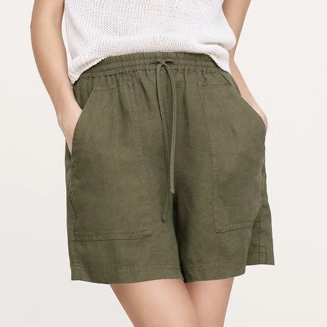 shorts Banana Republic Women's Getaway Linen Shorts Banana Republic $80