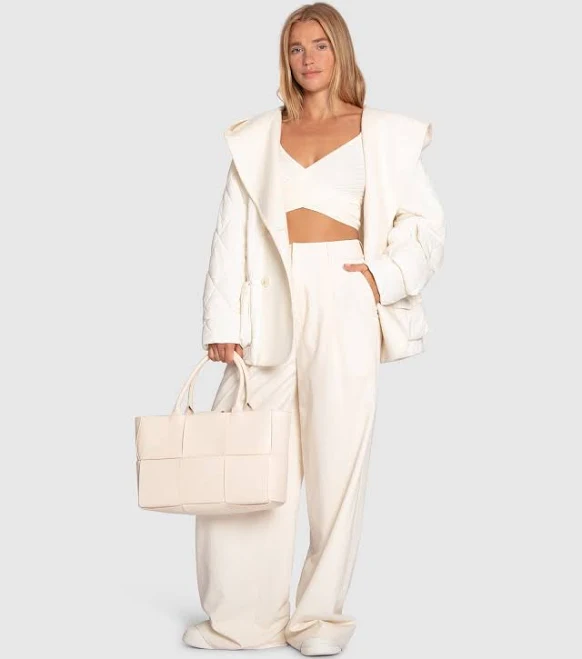 bag Belle & Bloom Long Way Home Woven Tote Belle & Bloom $84