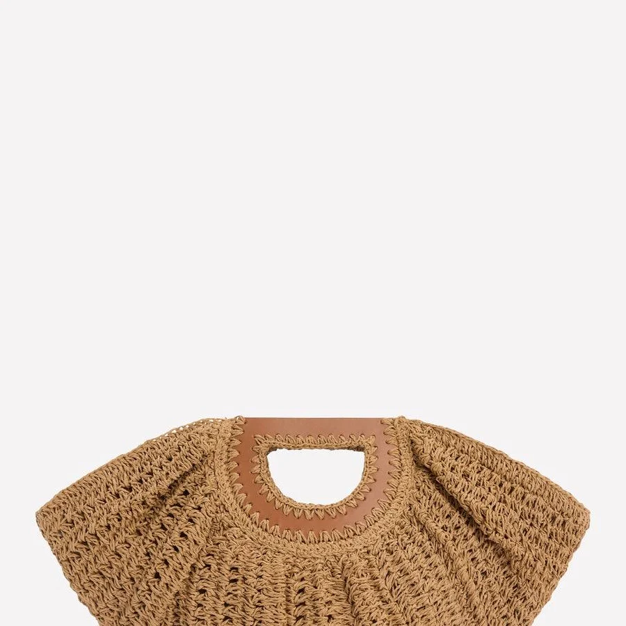 bag Boden Women's Raffia Moon Clutch Boden $99