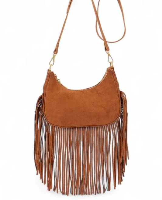 bag Boho Fringe Crossbody Bag My Pampered Life Seattle $60