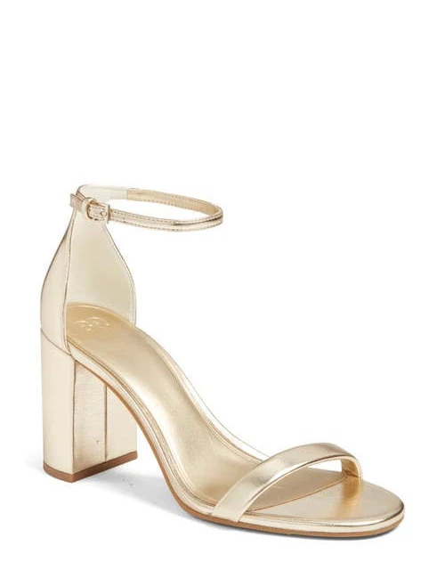 shoes BP. Livia Ankle Strap Sandal in Gold Light Metallic at Nordstrom, Size 9.5 Nordstrom $29.98
