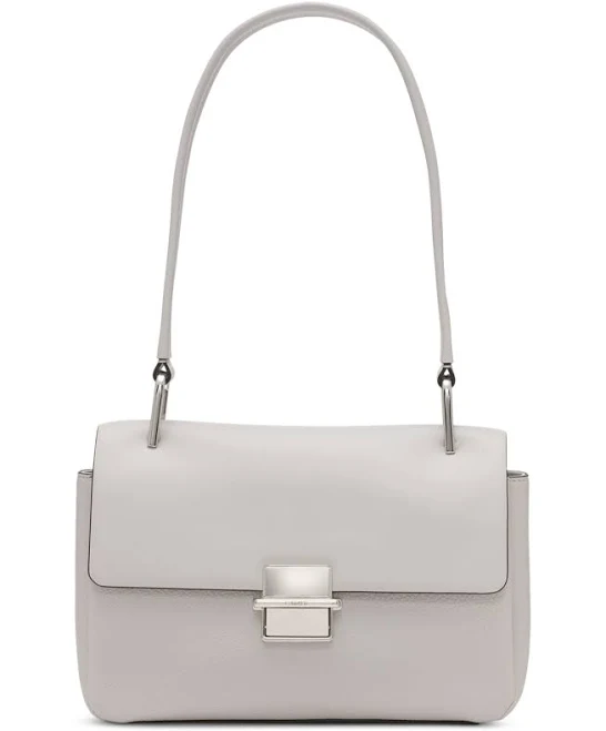 bag Calvin Klein Clove Triple Compartment Flap Shoulder Bag Macy's $100.8