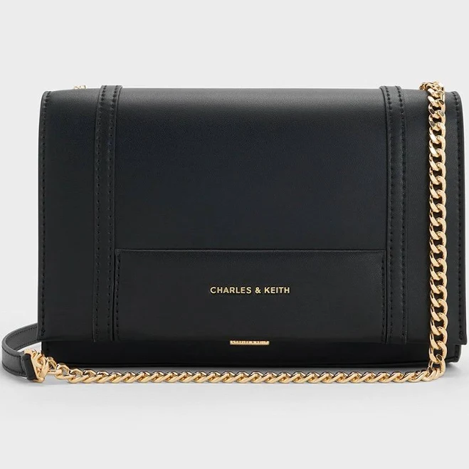 bag Charles & Keith Shalia Chain-Strap Shoulder Bag charleskeith.com $119