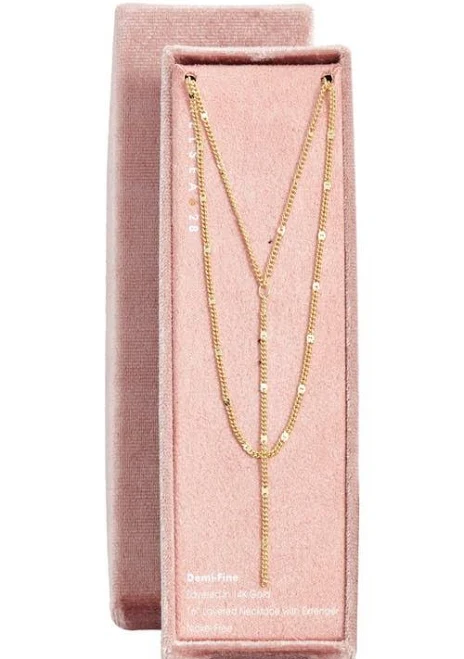 accessory Chelsea28 Women's Demi Fine Layered Y-Necklace Nordstrom $32.5