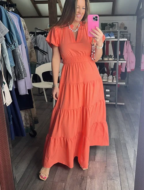 dress Clara Maxi Dress Blush Orchard Park $68