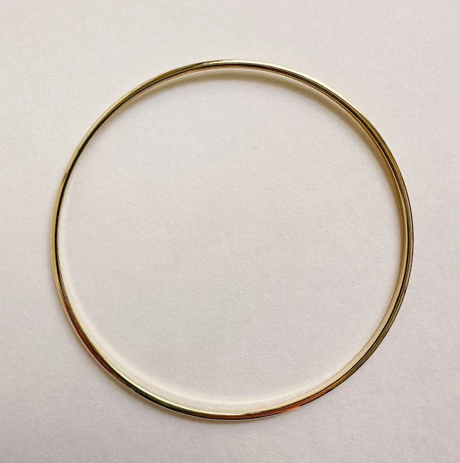 accessory Classic Gold Bangle Bracelet Yard & Strand $55