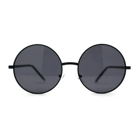 accessory Classic Iconic Hippie Round Metal Sunglasses Walmart - SA106 $14.95