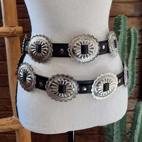 accessory Concho Belt Cowboy Stitch $88