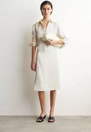 bag Cos Women's Leather Ingot Clutch Bag cos.com $140.13