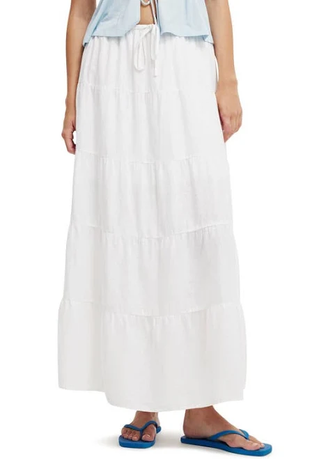 bottoms Cotton On Women's Haven Multi Tiered Maxi Skirt Nordstrom $44.99