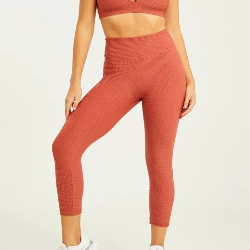 leggings Croco Skin Cropped Leggings Booty by Brabants $34