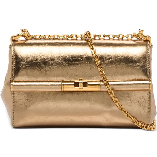 bag Dolce & Gabbana Mini Marlene Metallic Leather Shoulder Bag Bloomingdale's $2795