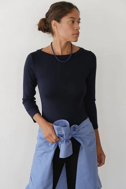 top Donni Baby Rib Boat Neck DONNI. $118