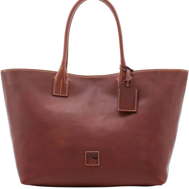bag Dooney & Bourke Women's Florentine Medium Russel Leather Tote Bag ILoveDooney $289