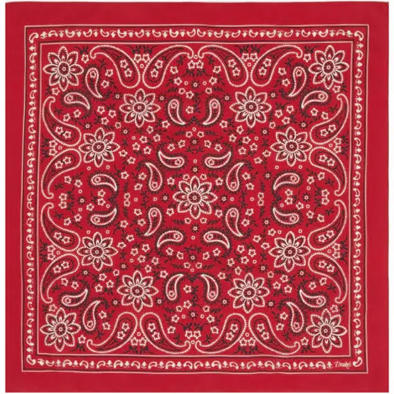 accessory Drake's Paisley Cotton Bandana Burrows and Hare $109