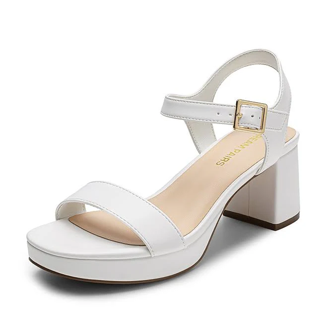 shoes Dream Pairs Women's Y2k Chunky Platform Heels Dream Pairs $53.99