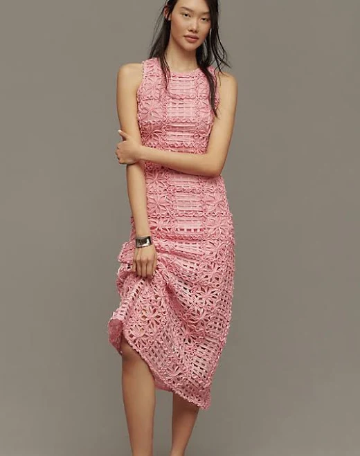 cocktail dress Endless Rose Women's Textured Sleeveless Maxi Dress Anthropologie $185