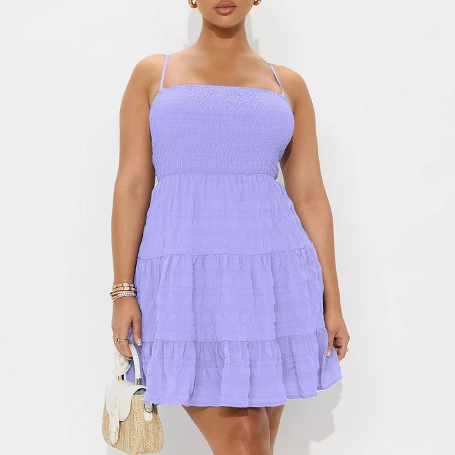 dress Fashion Nova Sleeveless Airflow Square Neck Summer Breeze Mini Dress Fashion Nova $17.99