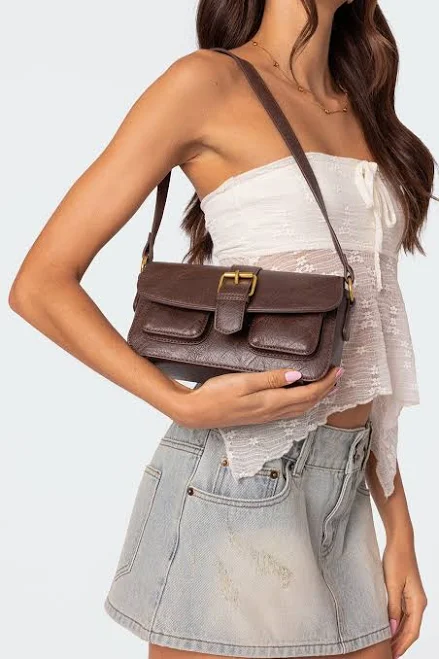 bag Faux Leather Buckle Bag edikted $23.2