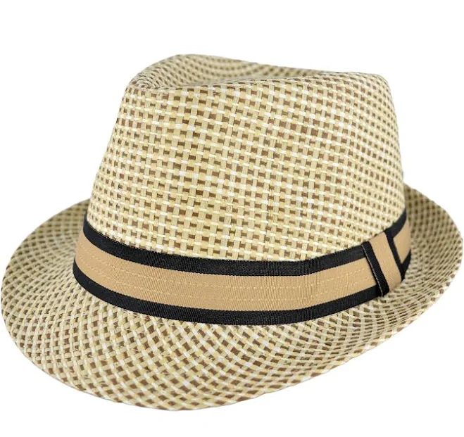 accessory Florida Hat Co. Classic Straw Fedora Florida Hat Company $12.99