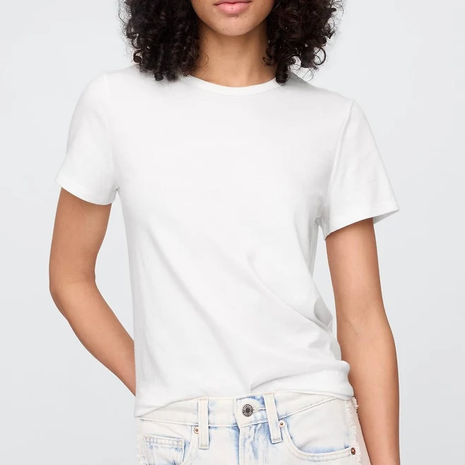 accessory Gap Factory Women's Favorite Crewneck T-Shirt Gap Factory $13.99
