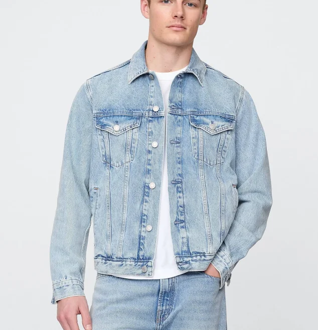 jacket Gap Men's Classic Icon Denim Jacket Gap $44