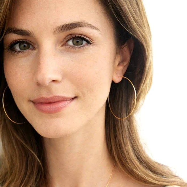 accessory Gold Filled Medium Hoop Earrings. Gold Hoops / Everyday Earrings 14K Gold Filled Nadin Art Design - Personalized Jewelry $35