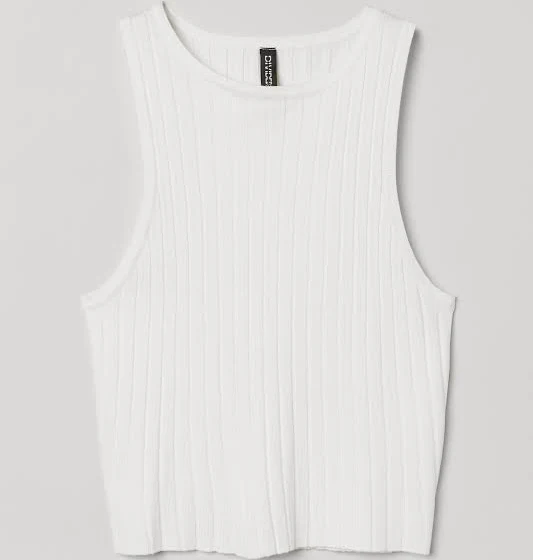 top H&M Ladies Crop Tank Top H&M $12.99