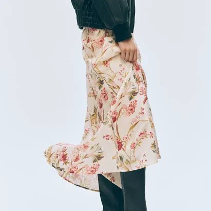 skirt H&M Ladies Linen-Blend Skirt H&M $59.99