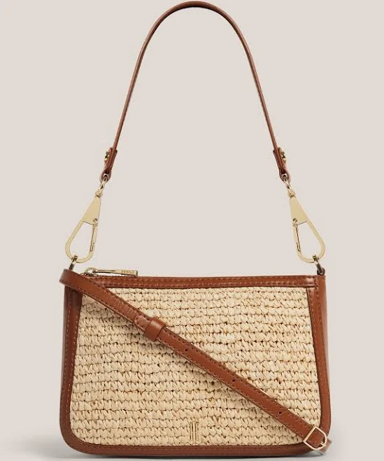 bag Hobbs Briella Raffia Crossbody Bag Natural Tan Size 1SIZE Hobbs $290