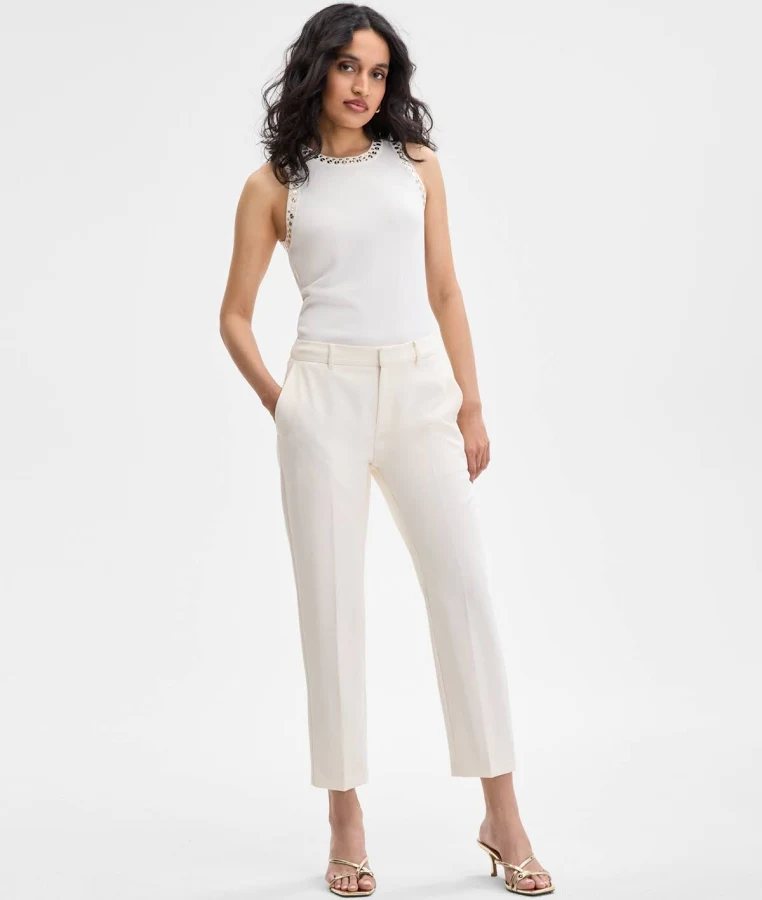 bottom INC International Concepts Women's Slim Cropped Pants Macy's $34.75