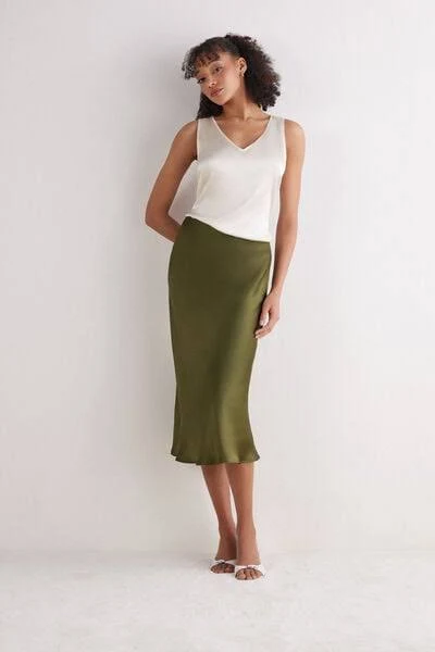 top Intimissimi Silk V-Neck Tank Top Intimissimi $85