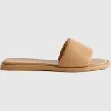 shoes Italian Leather Slide Sandal Quince $95