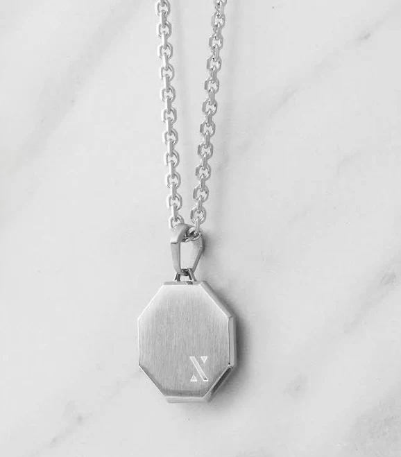 accessory JAXXON Men's Cuban Link Silver Pendant Necklace Jaxxon $163