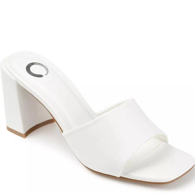 shoes Journee Collection Women's Alisia Block Heel Sandals DSW $23.99