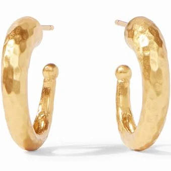 accessory Julie Vos Hammered Hoop Madisons on Main $63.75