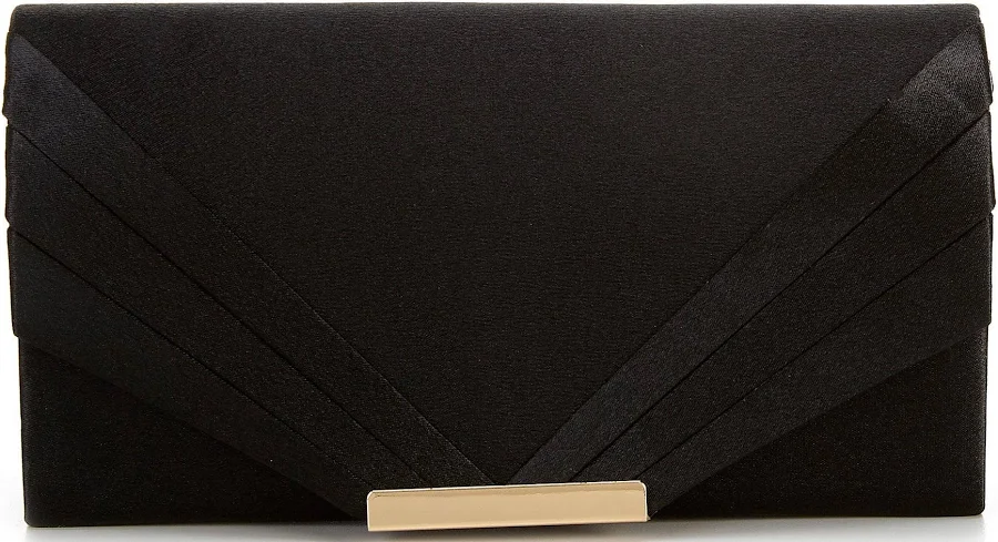 bag Landry Women's Satin Bar Flap Clutch Dillard's $65