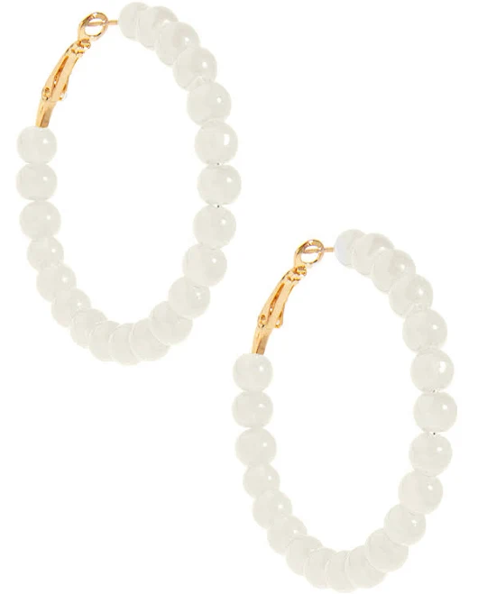 accessory Layla Beaded Hoop Earring Zenzii $30