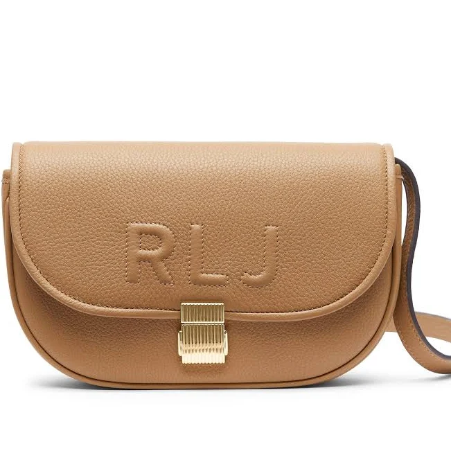 bag Leatherology Katy Small Saddle Crossbody Detachable Strap Latch Closure Leatherology $140