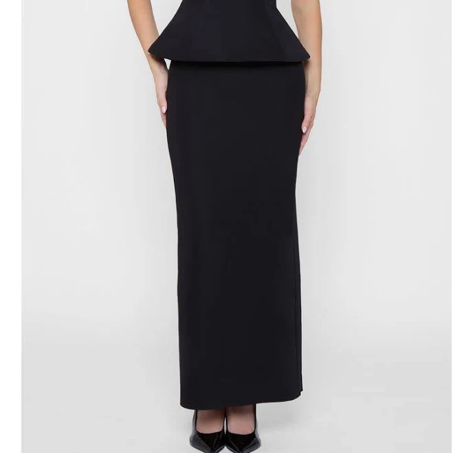 skirt Leau Classic Column Maxi Skirt Nordstrom $120