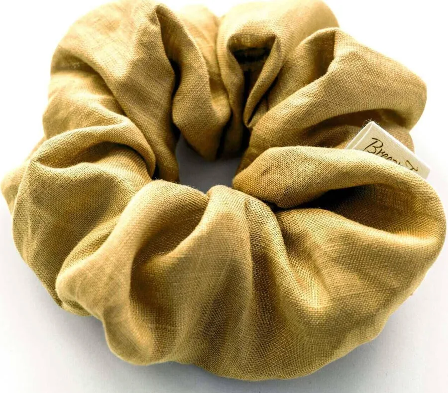 accessory Lemon Drop Linen Scrunchie Breezy Tee $13.2