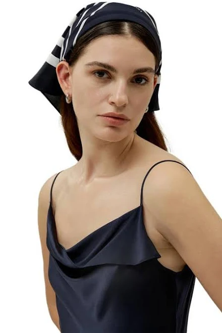 accessory Lilysilk Ladies Geometric Print Silk Scarf Nordstrom $64