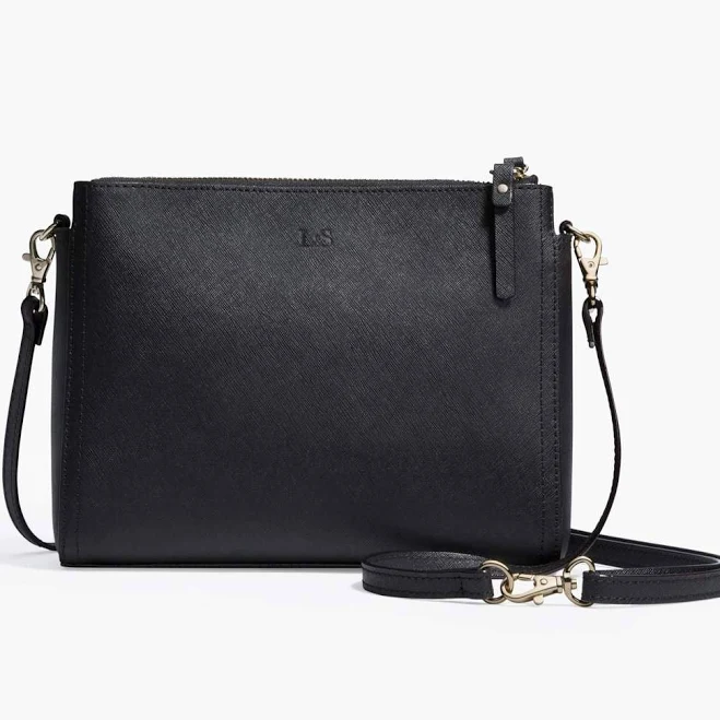 bag Lo & Sons Pearl Convertible Crossbody Bag Saffiano Leather Lo & Sons $258