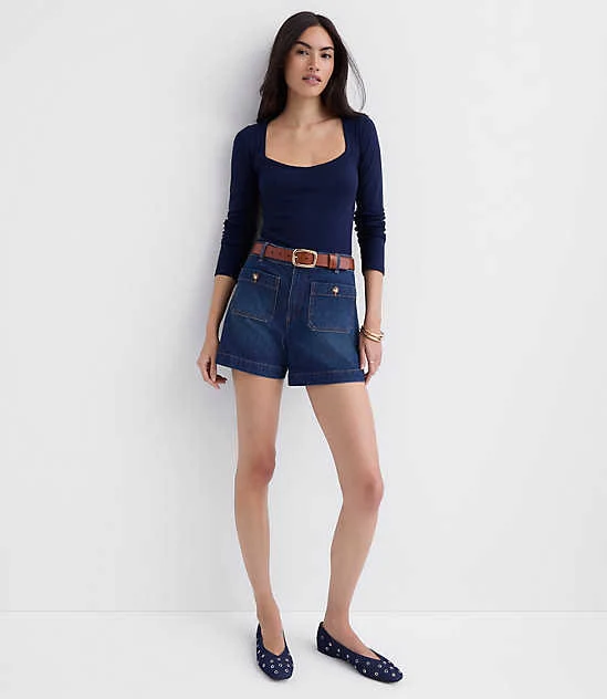 shorts Loft Women's Palmer Denim Shorts LOFT $32.47